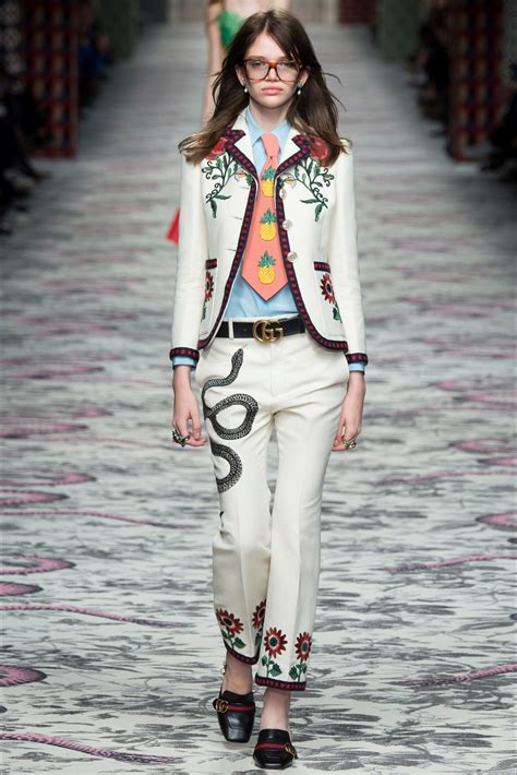 gucci ss16 women& 39|Gucci fashion show.